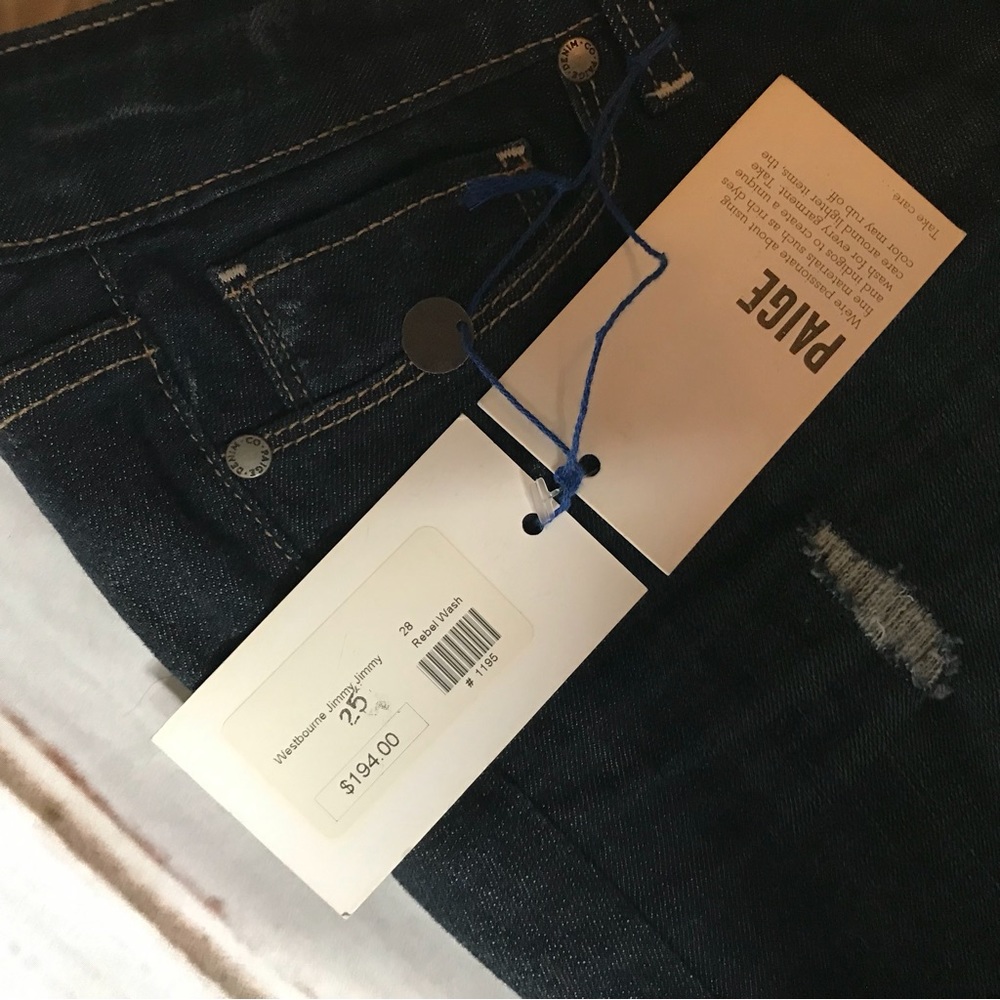 PAIGE Westbourne Jimmy Jimmy Maternity Jeans Size 28 - Picture 8 of 16